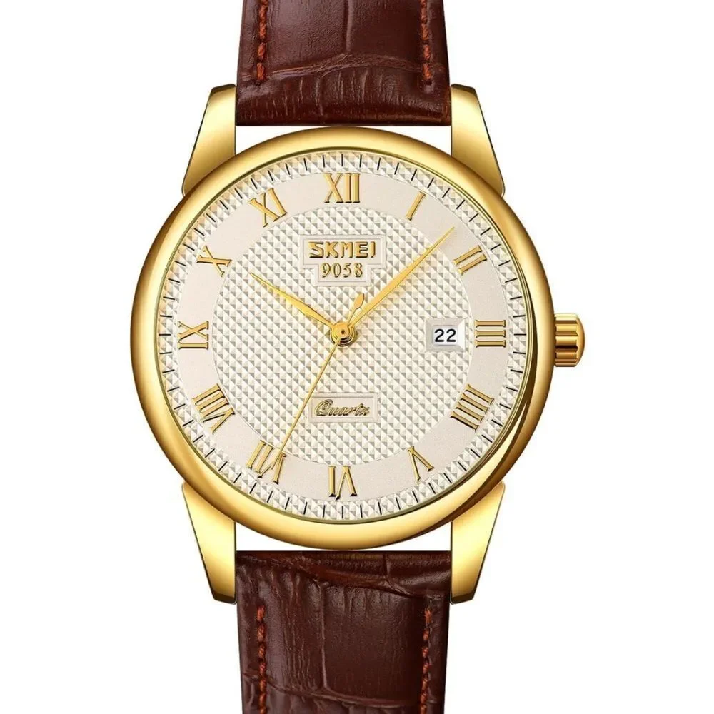 Men’s Quartz Leather banded Watch